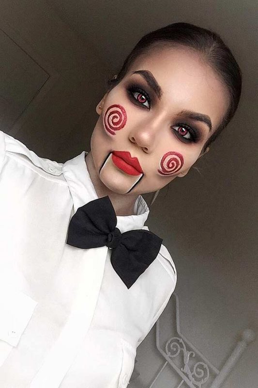 6 dicas para reproduzir uma maquiagem de halloween realista e assustadora »  STEAL THE LOOK