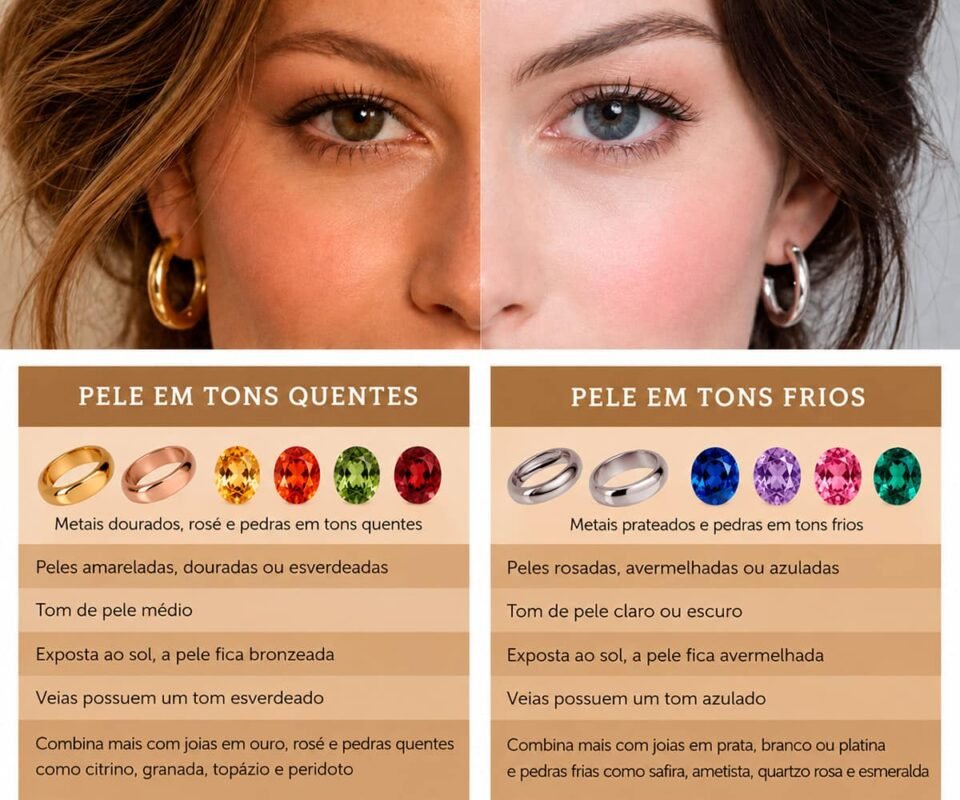 colorimetria pessoal para joias tons de pele
