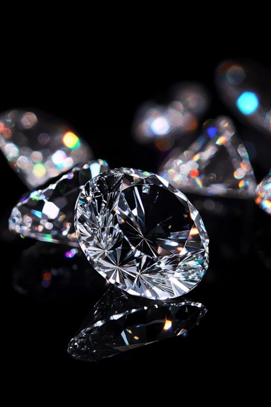 diamante de laboratório