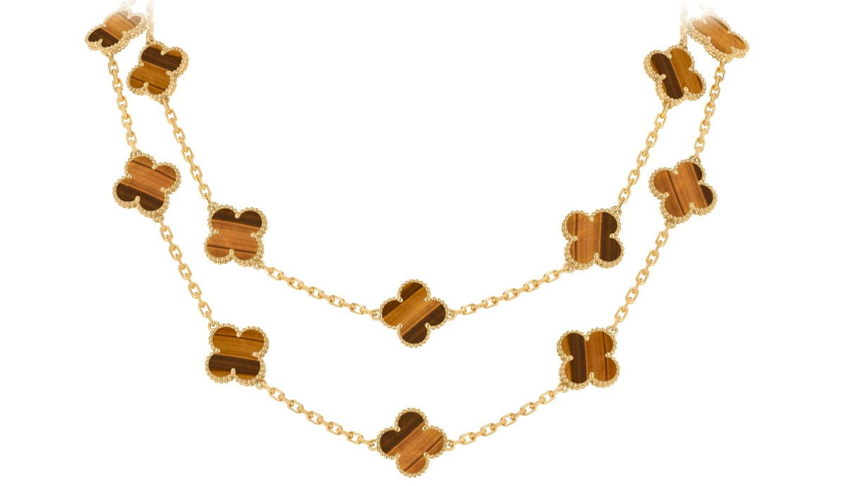 Colar Alhambra – Van Cleef & Arpels  - Joias atemporais