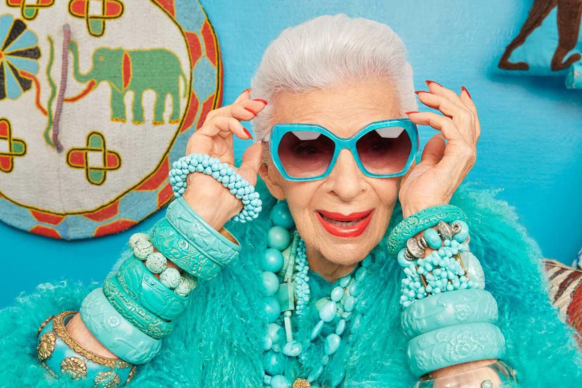 Iris Apfel maximalismo