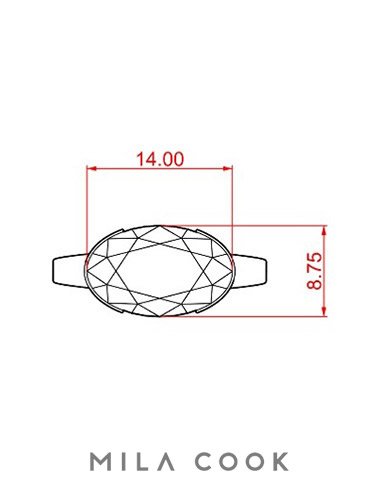Estudo proporcional do diamante e do rubi para desenvolvimento do anel
